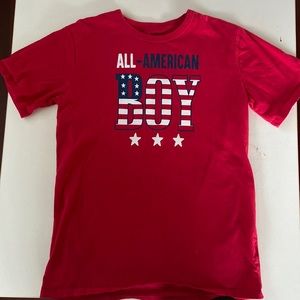 Children’s place red shirt size XL-14
